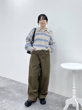 「アイテム（サンダル）」を使った、noriさん（レディース・155cm・30代）の冬コーディネート