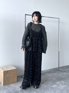 「アイテム（サンダル）」を使った、noriさん（レディース・155cm・30代）の冬コーディネート