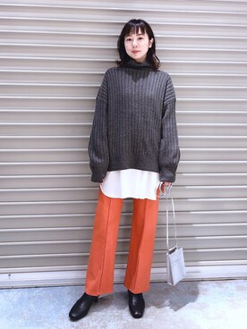 noriさん（レディース・155cm）の冬コーディネート