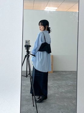 「アイテム（ヘアアクセサリー）」を使った、noriさん（レディース・155cm・30代）の秋コーディネート