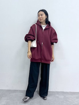 「アイテム（アクセサリー）」を使った、noriさん（レディース・155cm・30代）の秋コーディネート