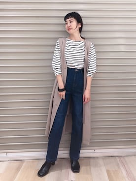 「IOSSELLIANI（イオッセリアーニ）のアイテム（アクセサリー）」を使った、noriさん（レディース・155cm）の春コーディネート