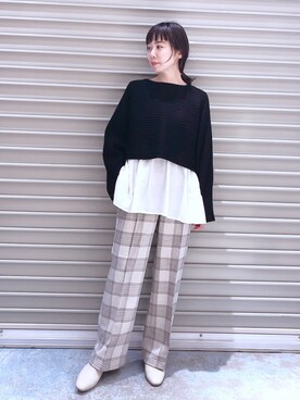 noriさん（レディース・155cm）の冬コーディネート