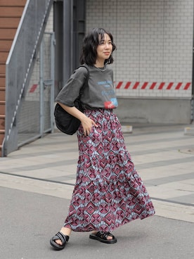 「アイテム（ショルダーバッグ）」を使った、noriさん（レディース・155cm・30代）の春コーディネート