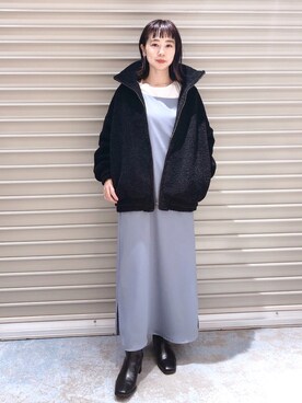 「おとなコーデ」｜「アイテム（ワンピース/ドレス）」を使った、noriさん（レディース・155cm）の秋コーディネート