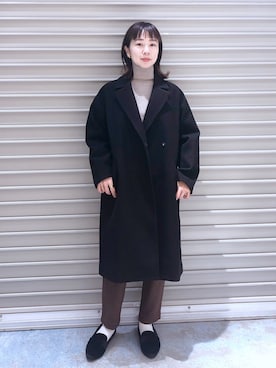 noriさん（レディース・155cm）の冬コーディネート