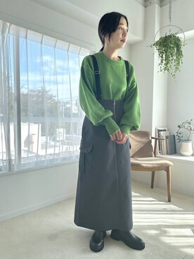 「ゼロかるシリーズ_LEPSIM」｜noriさん（レディース・155cm）の冬コーディネート