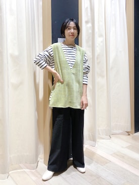 「レプシィム(LEPSIM)」｜「アイテム（ブーツ）」を使った、noriさん（レディース・155cm）の冬コーディネート