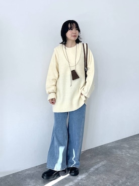 「リラックス」｜noriさん（レディース・155cm）の冬コーディネート