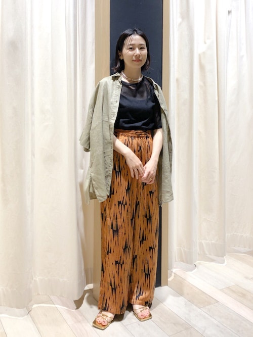 LEPSIM かつこ企画 プリントパンツ レプシィム レプスタproject かつこ企画プリントパンツ レププロ