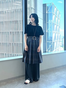 「アイテム（パンツ）」を使った、noriさん（レディース・155cm・30代）の夏コーディネート