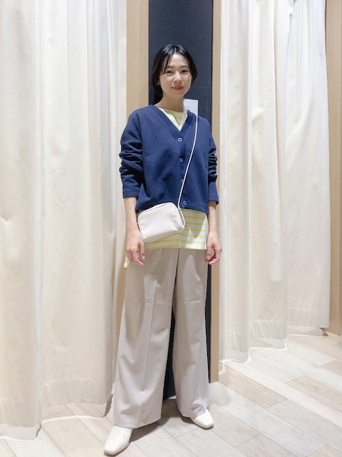 セール】スナップボタンカットカーディガン 172978