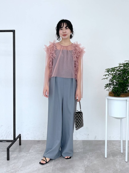 新品【Propaganda】カレッジリブシルキー レスリングスーツ☆L〜XL程度 セール】【結婚式／オケージョン】スクエアサロペット 322936