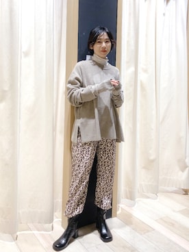 noriさん（レディース・155cm）の冬コーディネート