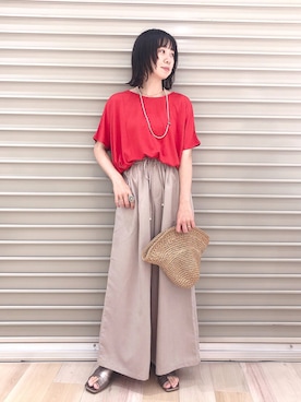 noriさん（レディース・155cm）の春コーディネート