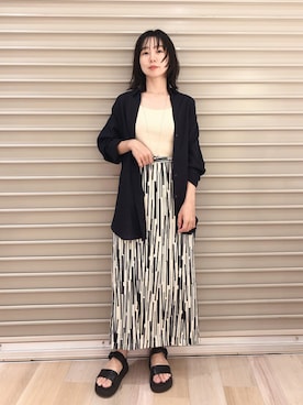 noriさん（レディース・155cm）の夏コーディネート