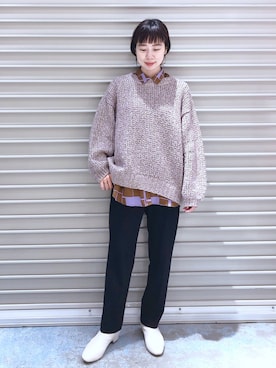 noriさん（レディース・155cm）の冬コーディネート