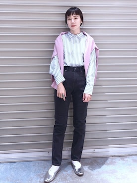 noriさん（レディース・155cm）の冬コーディネート