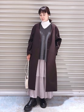 noriさん（レディース・155cm）の冬コーディネート