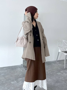 「骨格ウェーブ」｜noriさん（レディース・155cm・30代）の秋コーディネート