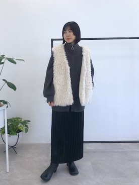 noriさん(レディース・155cm)の冬コーディネート