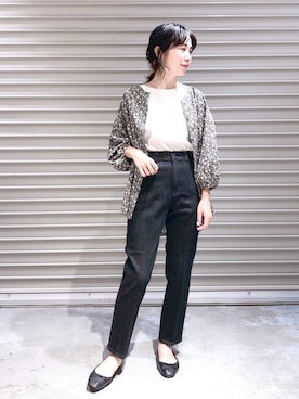 「IOSSELLIANI（イオッセリアーニ）のアイテム（アクセサリー）」を使った、noriさん（レディース・155cm）の夏コーディネート