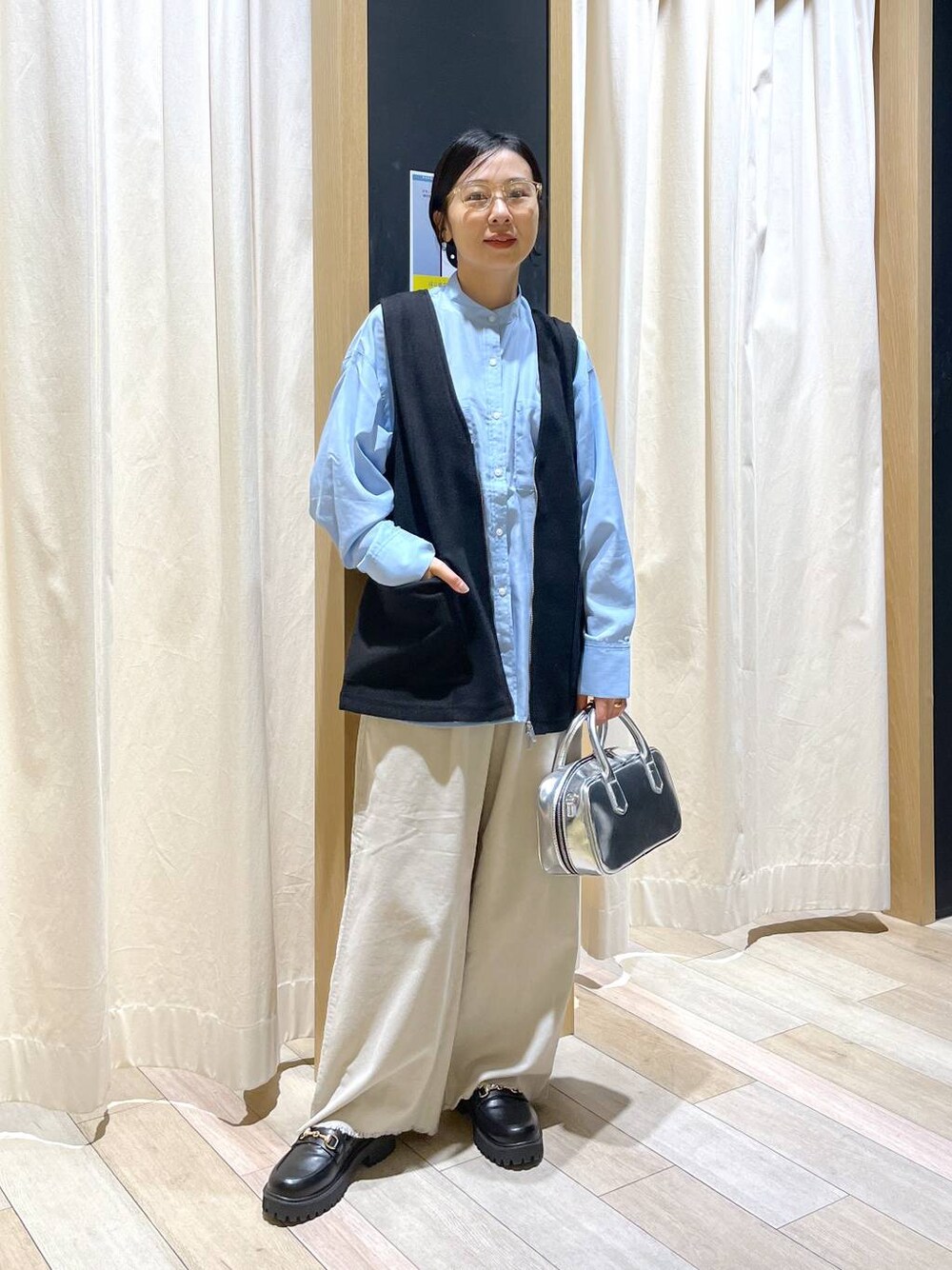 LEPSIM（レプシィム）の「ウールライクベスト 150334（ベスト）」 - WEAR