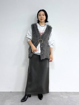 「アイテム（アクセサリー）」を使った、noriさん（レディース・155cm・30代）の秋コーディネート