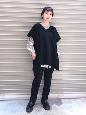 noriさん（レディース・155cm）の冬コーディネート