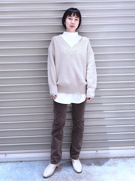 noriさん（レディース・155cm）の冬コーディネート