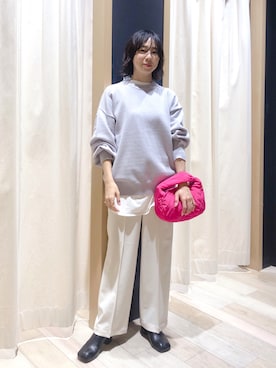 「A part by（アパートバイ）のアイテム（リング）」を使った、noriさん（レディース・155cm）の秋コーディネート