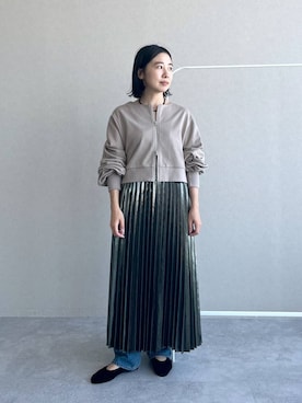 「アイテム（アクセサリー）」を使った、noriさん（レディース・155cm・30代）の秋コーディネート