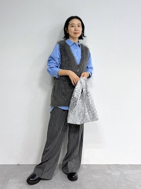 「ゼロかるシリーズ_LEPSIM」｜noriさん（レディース・155cm）の秋コーディネート