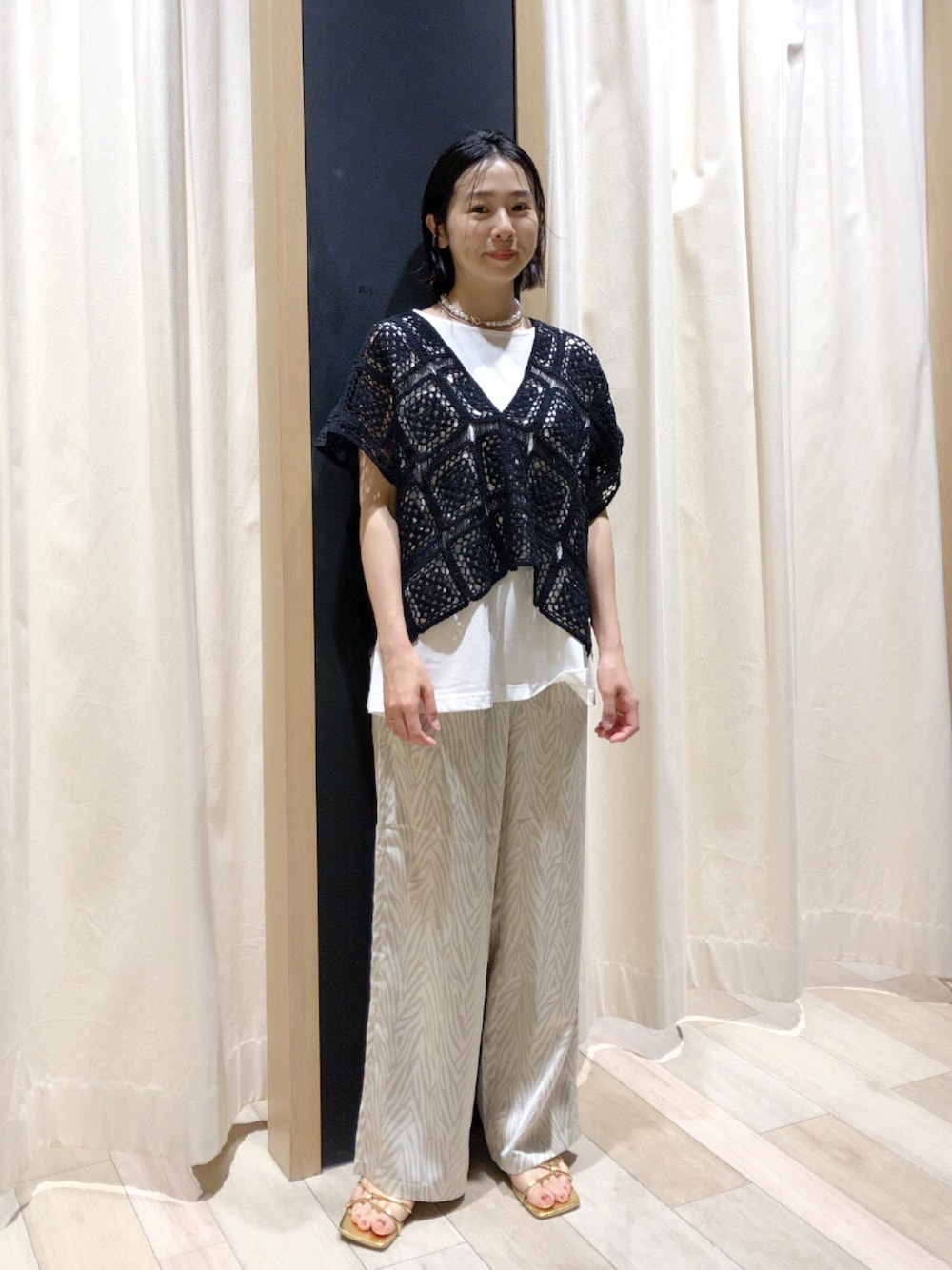 ※ぎゅな出品※ LEPSIM（レプシィム）の「レース編みプルオーバー 177275（T