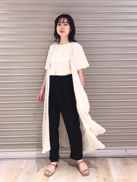 「Coming soon…」｜「アイテム（その他アウター）」を使った、noriさん（レディース・155cm）の夏コーディネート