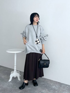 「アイテム（ショルダーバッグ）」を使った、noriさん（レディース・155cm・30代）の夏コーディネート