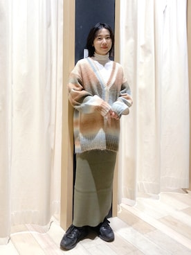 noriさん（レディース・155cm）の冬コーディネート