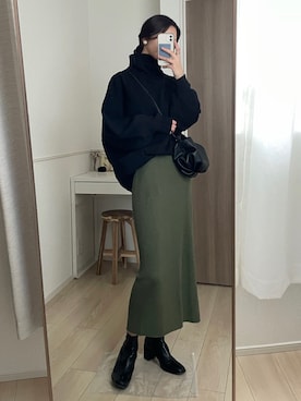 non.さん(レディース・170cm)の冬コーディネート