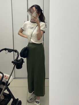 「アイテム（バッグ）」を使った、non.さん（レディース・170cm・20代）の夏コーディネート