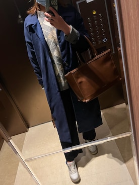 「MEIER.Q（マイヤーキュー）のアイテム（ジャケット/アウター）」を使った、ArTuRiaさん（レディース・167cm）の冬コーディネート