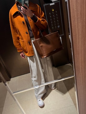 「GEORG JENSEN（ジョージジェンセン）のアイテム（アクセサリー）」を使った、ArTuRiaさん（レディース・167cm）の冬コーディネート