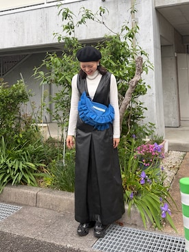 「STYLEMIXER（スタイルミキサー）のアイテム」を使った、ひなたさん（レディース・161cm）の春コーディネート