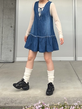 ひなたさん（レディース・161cm）の春コーディネート