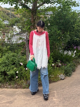ひなたさん（レディース・161cm）の春コーディネート