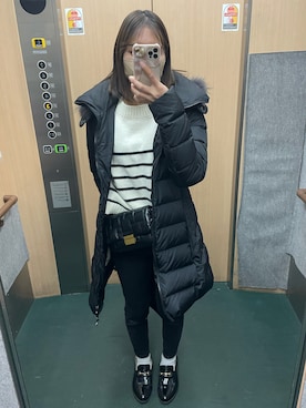 「TATRAS（タトラス）のアイテム」を使った、kさん（レディース・152cm）の冬コーディネート