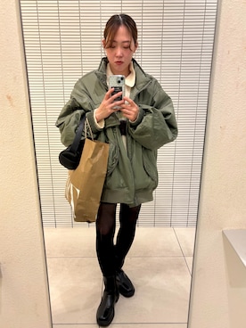 minamiさん（レディース・155cm）の冬コーディネート