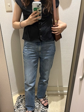 「JW PEI（ジェイダブリューペイ）のアイテム」を使った、minamiさん（レディース・155cm）の夏コーディネート