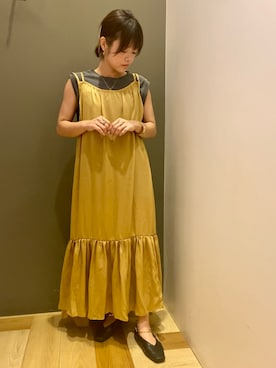 「armonia（アルモニーア）のアイテム」を使った、moun3さん（レディース・151cm）の夏コーディネート