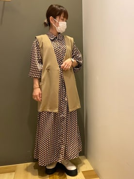 moun3さん（レディース・151cm）の夏コーディネート