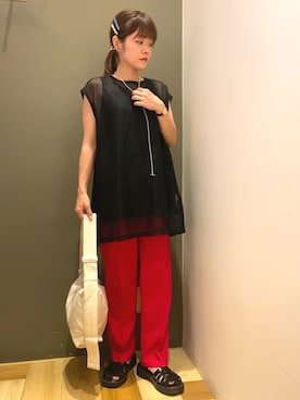 moun3さん（レディース・151cm）の夏コーディネート